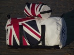 Large Union Jack Kit Bag & Wash Bag to Oz