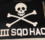 Personalised Jolly Roger flag