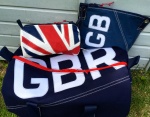 GBR Navy Blue Canvas kitbag range